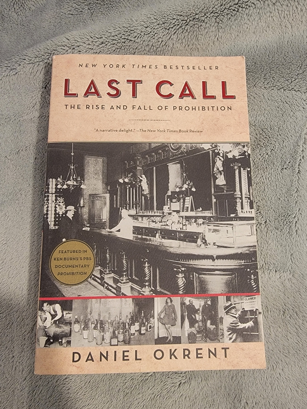 Last Call Paperback Book - Beige/Black
